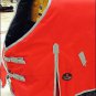 HILASON 600D HEAVY WINTER WATERPROOF RED STABLE BLANKET RUG HORSE WEAR COAT 78