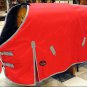 HILASON 600D HEAVY WINTER WATERPROOF RED STABLE BLANKET RUG HORSE WEAR COAT 84