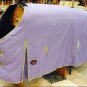 HILASON 600D HEAVY WINTER WATERPROOF PURPLE STABLE BLANKET HORSE WEAR COAT 81