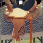 OS176STF- HILASON WESTERN BARREL RACING TRAIL PLEASURE SADDLE 15" 16"