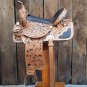 OS187F- HILASON WESTERN BARREL RACING TRAIL PLEASURE SADDLE 15" 16"