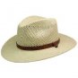 NEW STETSON NATURAL AIRWAY COWBOY SHANTUNG HAT - SMALL