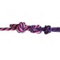 PROFESSIONAL'S CHOICE HALTER ROPE WITH 10' LEAD - PURPLE W/ PINK