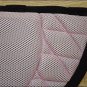 F-391 Hilason English Treeless Memory Foam Saddle Pad with Anti-Slip Light Pink