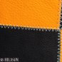 Smooth Leather PatchWork Cushion Pillow Cover PL332