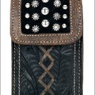 AMERICAN WEST LEATHER RIVER ROCK CASE FOR MP3 PLAYERS, DIGITAL CAMERAS