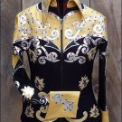 F-2945 WESTERN HORSEMANSHIP RIDING SHOWMANSHIP RAIL PLEASURE JACKET SHIRT - MED