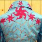 F-2253 HILASON HORSEMANSHIP SHOWMANSHIP RAIL PLEASURE JACKET SHIRT RAIL SZ- LRG