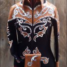 F2879 HILASON WESTERN HORSEMANSHIP RIDING SHOWMANSHIP RAIL PLEASURE JACKET SHIRT