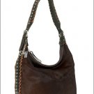 AMERICAN WEST LEATHER SANTA FE SPIRIT SLOUCH HOBO SHOULDER BAG - CHOCOLATE