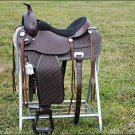 F- TT105 FLEX-TREE HILASON WESTERN TRAIL PLEASURE SADDLE 16