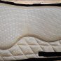 F-TA124 HILASON WESTERN TREELESS SADDLE PAD MEMORY FOAM AND ANTI SLIP - BEIGE
