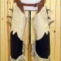 CH376F- HILASON PRO RODEO BRONC BULL-RIDING SHOW SMOOTH LEATHER CHINKS CHAPS