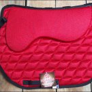 F-TA303 ENGLISH SADDLE PAD WITH MEMORY FOAM AND ANTI-SLIP