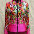 102-F HILASON RIDING SHOWMANSHIP RAIL PLEASURE JACKET SHIRT - SML