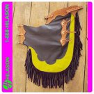 001 BULL-RIDING SOFT SMOOTH LEATHER RODEO WESTERN CHINKS