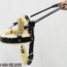 DH106F- HILASON STRONG LEATHER WORKING GUIDE ASSISTANCE DOG HARNESS - XL