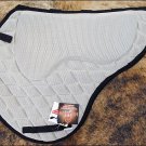 F- TA204 HILASON ENGLISH TREELESS MEMORY FOAM SADDLE PAD WITH ANTI-SLIP - BEIGE