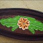 HILASON WESTERN LEATHER HAND TOOL PAINT BRIDLE HEADSTALL BREAST COLLAR MAHOGANY
