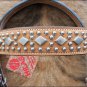 NEW HILASON WESTERN LEATHER DIAMOND SILVER STUDS HORSE HEADSTALLS BRIDLE SHS344