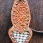 F-PA274-HS SPARKLING HILASON WESTERN RHINESTONE LEATHER HORSE BRIDLE HEADSTALL