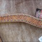 NEW HILASON WESTERN LEATHER TACK HAND TOOLED BREAST COLLAR RHINESTONE - F256