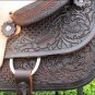 OS101DBF- HILASON WESTERN RANCH COWBOY ROPING SADDLE 15.5