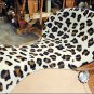 713 HILASON WESTERN BARREL RACING TRAIL SADDLE 16 W/ HAIR ON CHEETAH PRINT SEAT