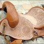 AX206ROF- HILASON BRAND NEW HAND MADE BRONC SADDLE 17 SEAT