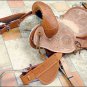 AX206ROF- HILASON BRAND NEW HAND MADE BRONC SADDLE 17 SEAT