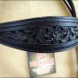 HILASON WESTERN HAND TOOL LEATHER HORSE BRIDLE HEADSTALL BREAST COLLAR BLACK S32