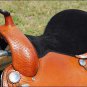 TO106F- HILASON TREELESS WESTERN TRAIL BARREL RACING SADDLE 16" 17"