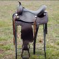 TO105F- HILASON TREELESS WESTERN TRAIL BARREL RACING SADDLE 16" 17"