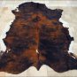 HS785F- HILASON HAIR-ON LEATHER FULL PURE ARGENTINA COWHIDE SKIN RUG CARPET