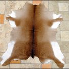 HS787F- HILASON HAIR-ON LEATHER PURE ARGENTINA FULL CALF COWHIDE SKIN RUG CARPET