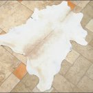 HS794F- HILASON HAIR-ON LEATHER PURE ARGENTINA FULL CALF COWHIDE SKIN RUG CARPET