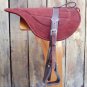 F-206 HILASON NATURAL HORSEMANSHIP LEATHER BAREBACK WESTERN TREELESS SADDLE PAD