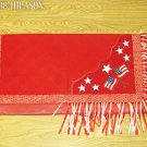 SB225F- HILASON HANDPAINT WESTERN SHOW BARREL RACING SADDLE BLANKET PAD