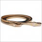 Circle Y LEATHER SPLIT REIN SILVER SPOTS - ULTRA LITE