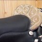 PS110F- HILASON PARADE SHOW SADDLE W/ HEADSTALL, BREAST COLLAR & SERAPE 16