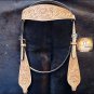 NEW HILASON WESTERN FLORAL TOOL LEATHER HORSE BRIDLE HEADSTALL TAN S479