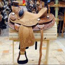 F-RS100 HILASON WESTERN WADE RANCH COWBOY ROPING BUCKAROO SADDLE 17