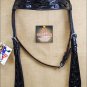 NEW HILASON WESTERN LEATHER HAND TOOL HORSE BRIDLE HEADSTALL - BLACK S351