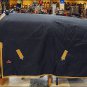 HILASON 600D HEAVY WINTER WATERPROOF BLACK STABLE BLANKET RUG HORSE WEAR COAT 72