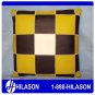 Smooth Leather PatchWork Cushion Pillow Cover PL343