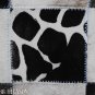 Cowhide Leather Hair-On PatchWork Cushion Pillow Cover PL382
