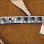CUSTOM WESTERN LEATHER HORSE HEADSTALL BREAST COLLAR BLING RHINESTONE BELT -54S