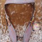 HILASON WESTERN HAND PAINTED LEATHER HORSE BRIDLE HEADSTALL 400HSS