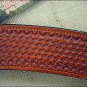 HILASON WESTERN HAND TOOLED LEATHER HORSE TACK BREAST COLLAR - SADDLE TAN S314