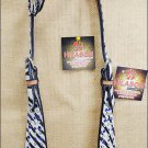 NEW HILASON WESTERN ZEBRA HAIR ON LEATHER HORSE ONE EAR BRIDLE HEADSTALL S455